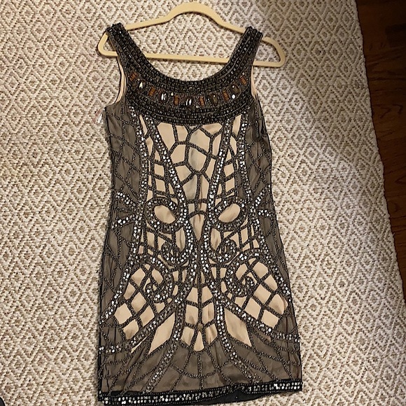 JANINE beaded shift dress - Picture 1 of 6